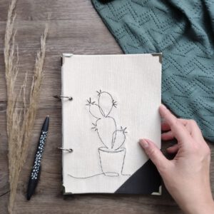 Personalisiertes Notizbuch Kaktus