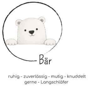 Mutmach Bär - ruhig, zuverlässig, mutig