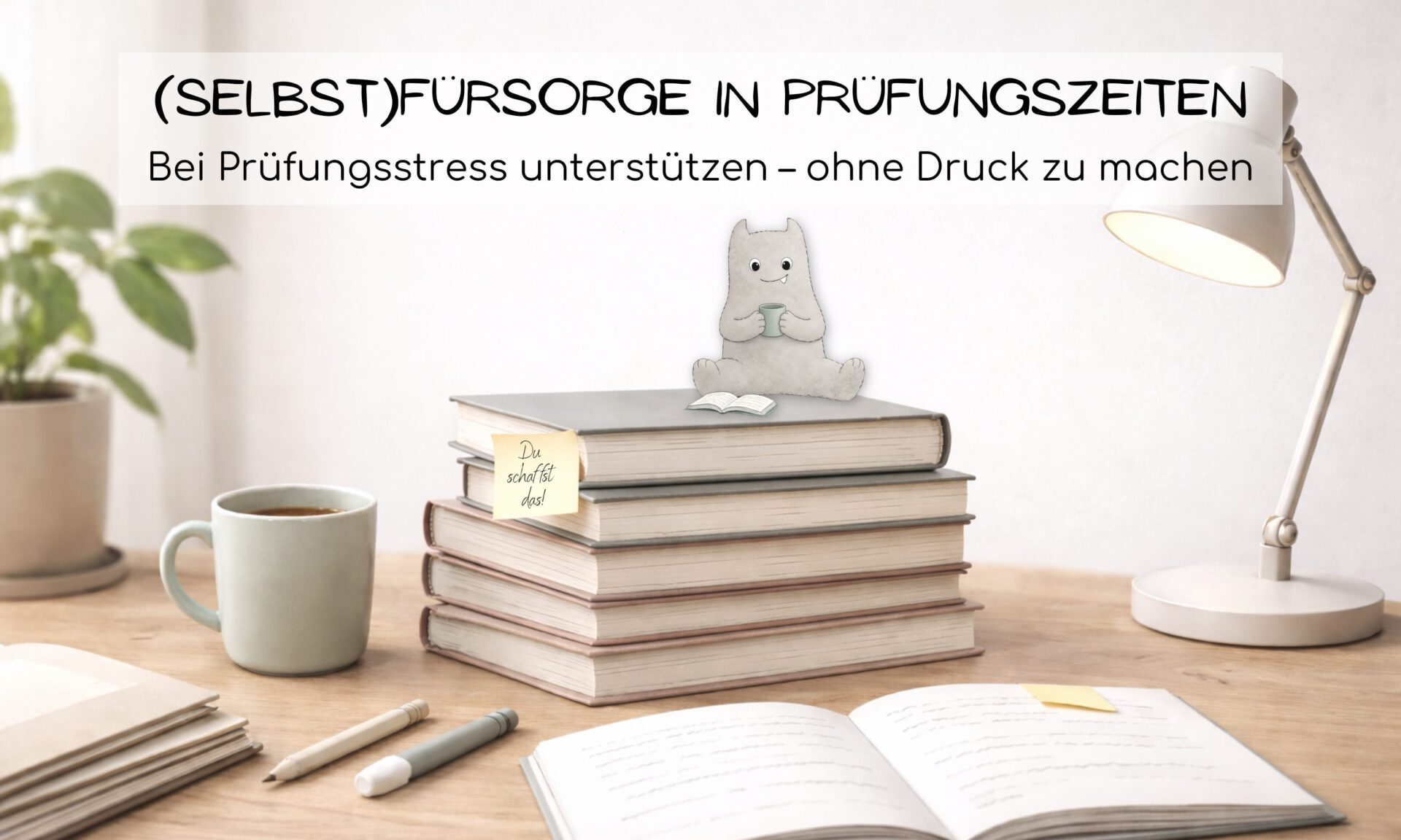 Selbstfürsorge in Prüfungszeiten - Bei Prüfungsstress unterstützen ohne Druck zu machen