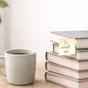 Notiz Du Schaffst das - Prüfungsstress unterstützen