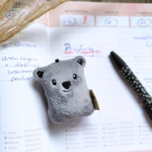 Mini Mut Bär - Glücksbringer für Prüfungen