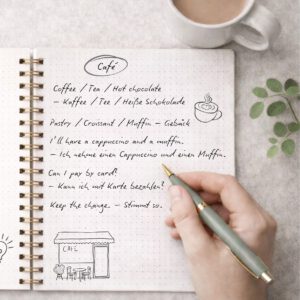 Notizbuch Idee - Vokabeln lernen, Fremdsprache lernen