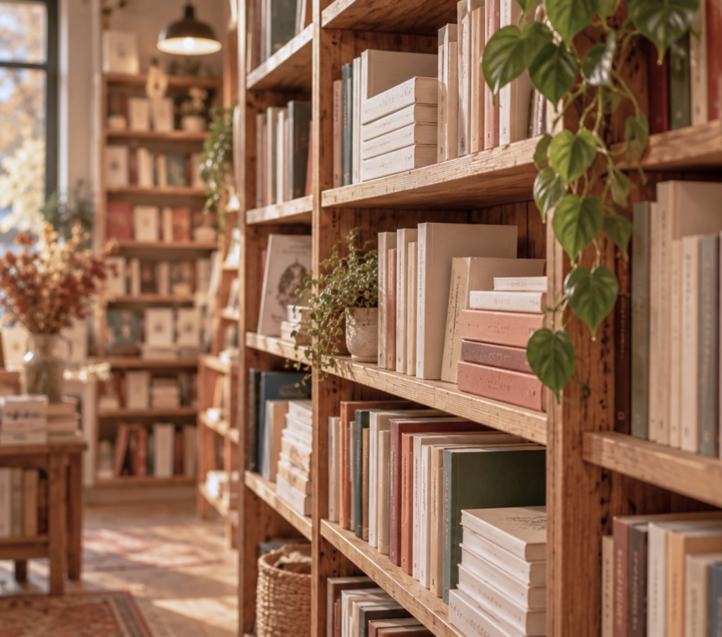 Herbstmomente - Durch eine Buchhandlung schlendern